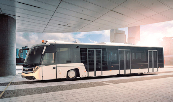 Autocarro com portas Busrail