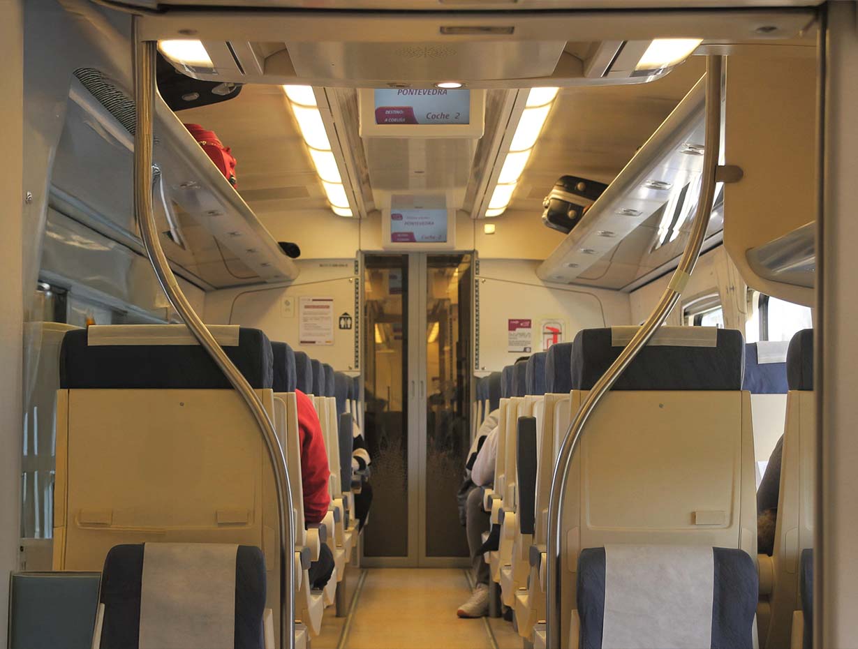 Painel de Informação Interior Comboio