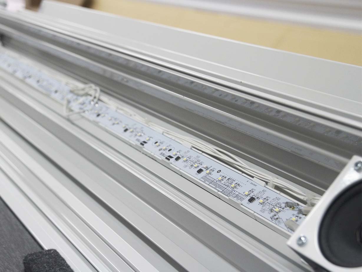 Condutas iluminação